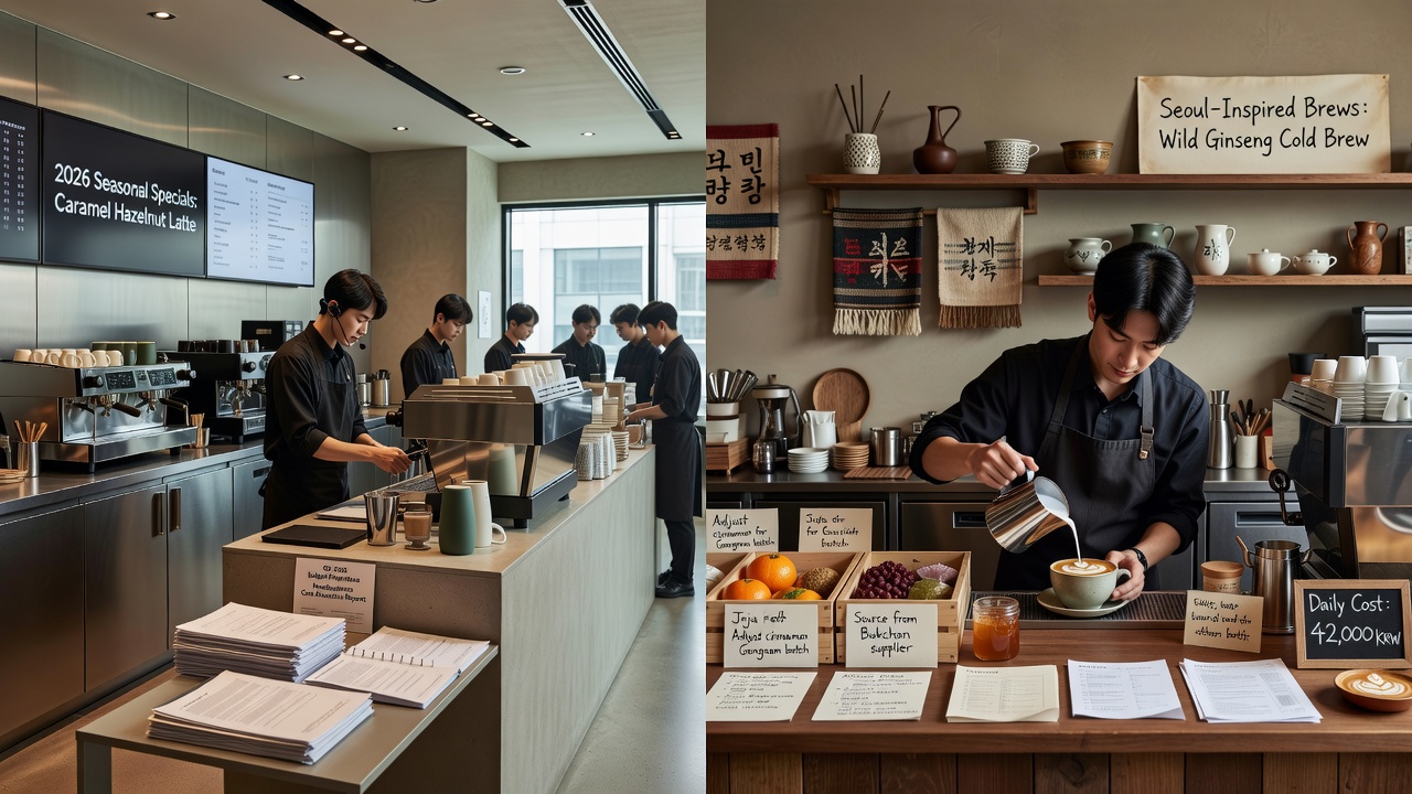 카페 창업 프렌차이즈 vs 개인 창업 비교